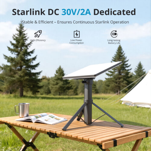 Battery Tripod Stand for Starlink Mini